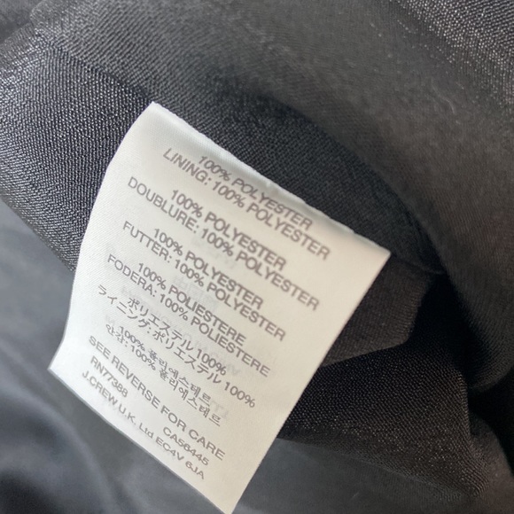 J.Crew little black dress size 2, beautiful stitching details - Picture 6 of 11